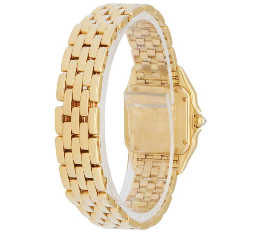 Women's Cartier 1280/2 18K Yellow Gold & Diamond Ladies Watch
