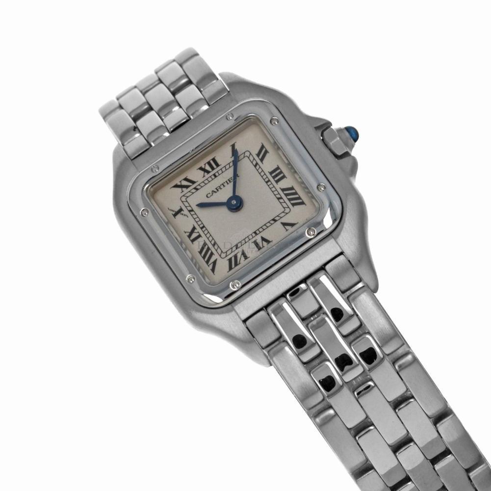 Cartier 1320 Panther Stainless Steel Panthere Quartz Ladies Watch 1