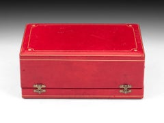 Cartier 14 Carat Gold Jade Rare Case Box 20th Century