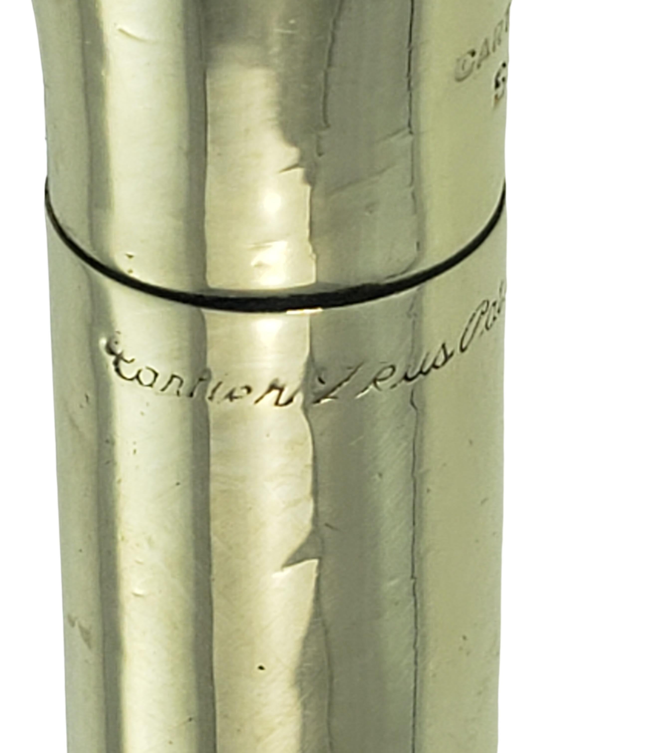 Women's or Men's Cartier 14 Karat Yellow Gold Zeus Cigarette Holder