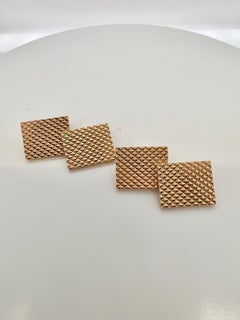 Cartier 14K Gold Cufflinks