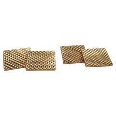 Cartier 14K Gold Cufflinks