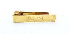 Cartier 14k Gold Tie Clip