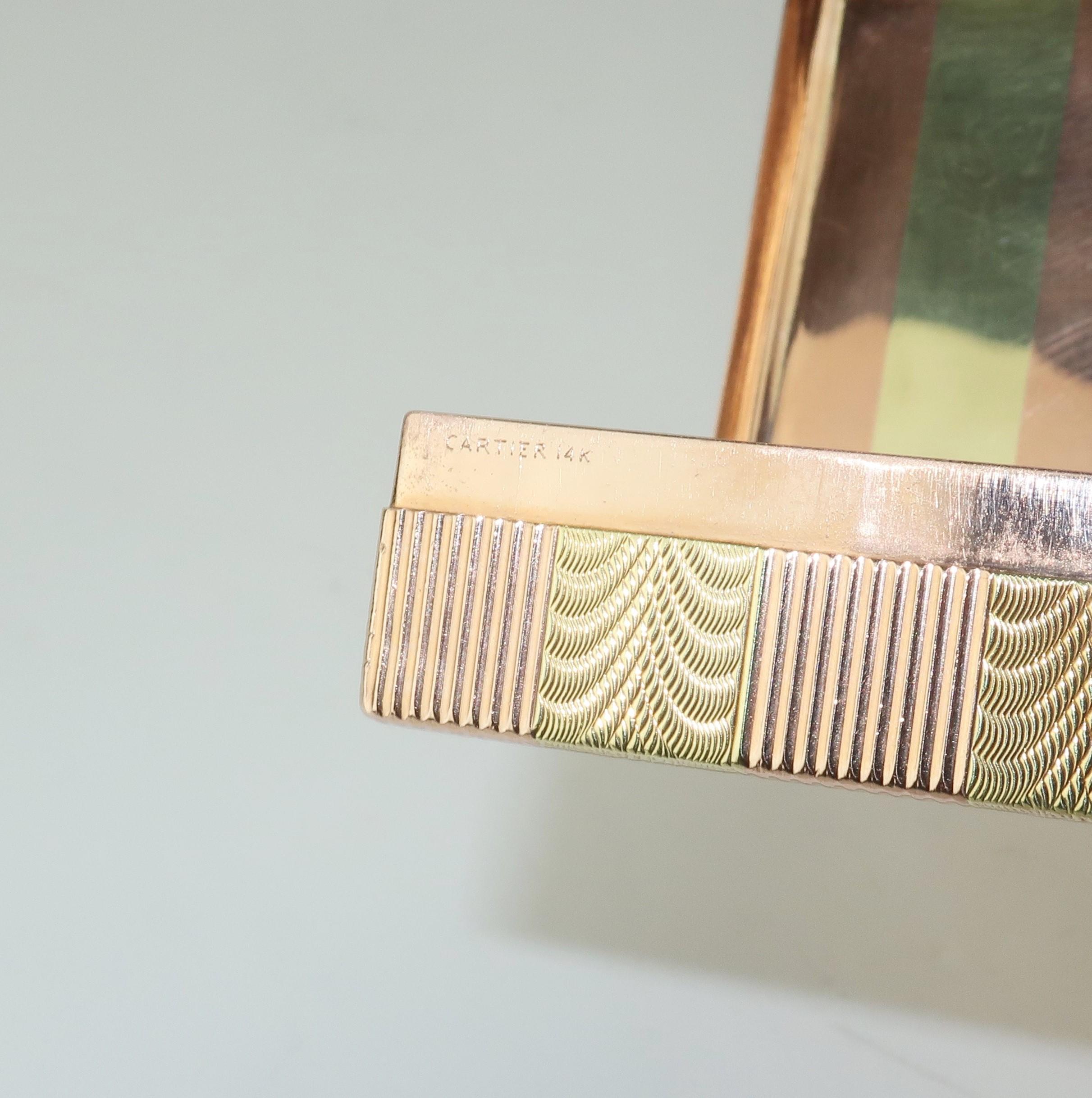 Cartier 14K Rose Gold & Diamond Box 1
