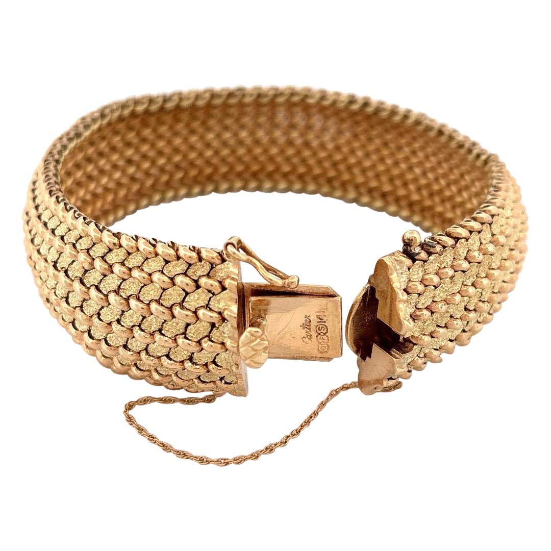 Cartier 14k Gelbgold-Armband im Angebot
