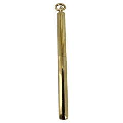 Cartier Ciondolo stuzzicadenti in oro giallo 14k Late Deco Early Retro 1930s Rare