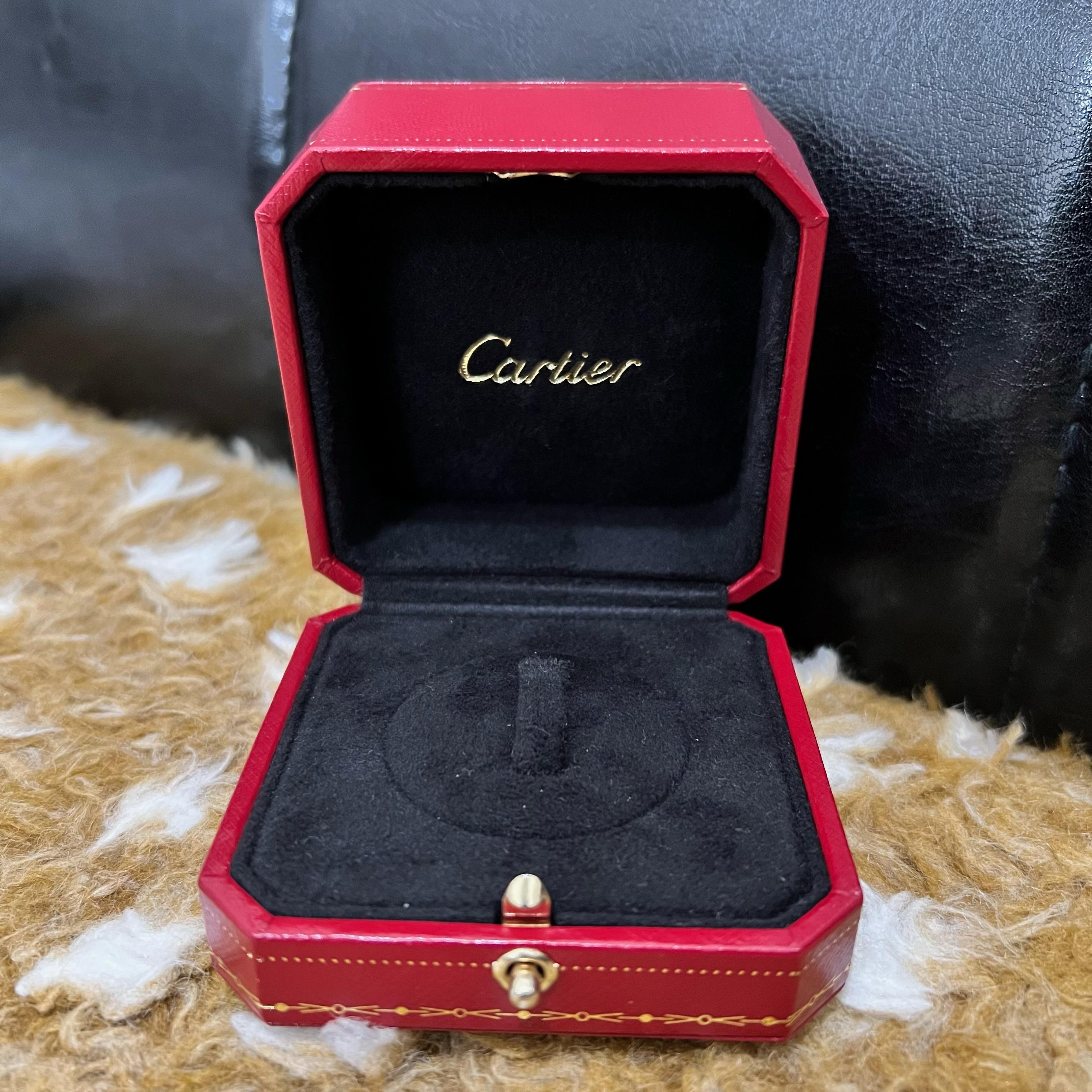 Cartier, bague Trinity étoile 15 diamants 3G 53 US 6,75 en vente 5
