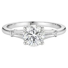 Cartier 1.50 Carat Round Brilliant Diamond Platinum Engagement Ring