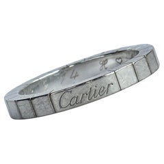 Cartier 18 Karat Weißgold 'Lanieres' Bandring