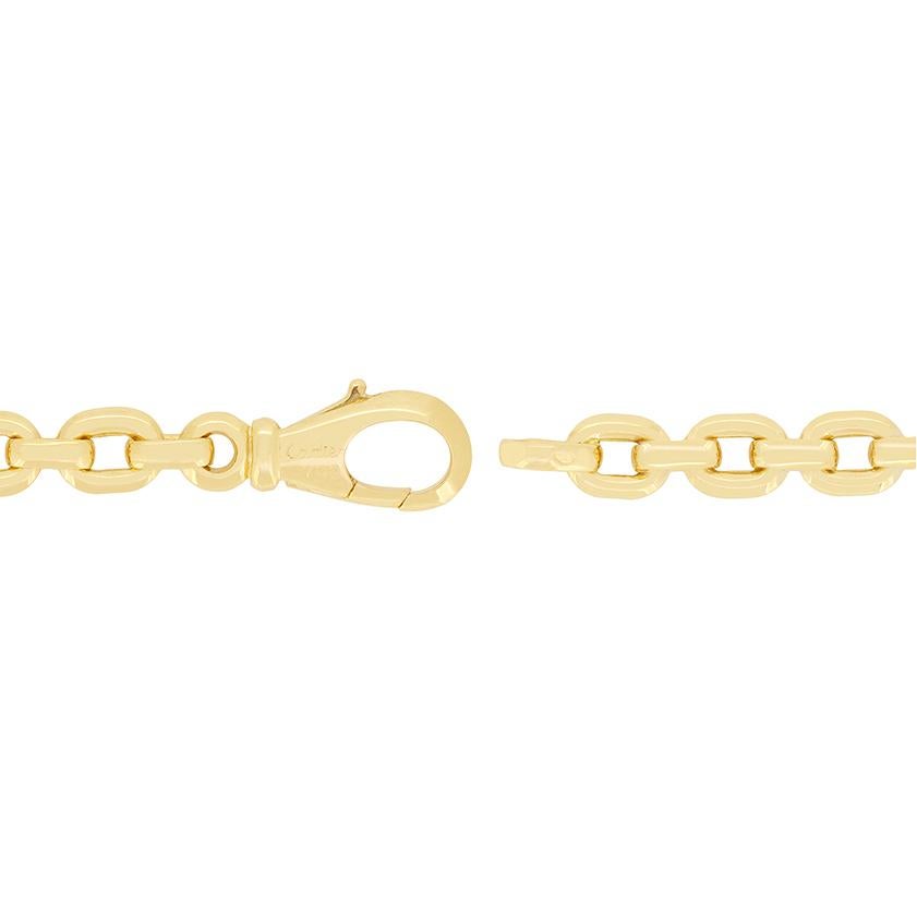Modern Cartier 18 carat yellow gold 'Santos De Cartier' Bracelet For Sale