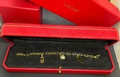 Cartier 18 Karat Gold Charm Bracelet