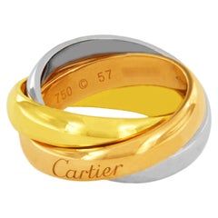 Cartier 18 Karat Gold Classic Trinity Large Ring