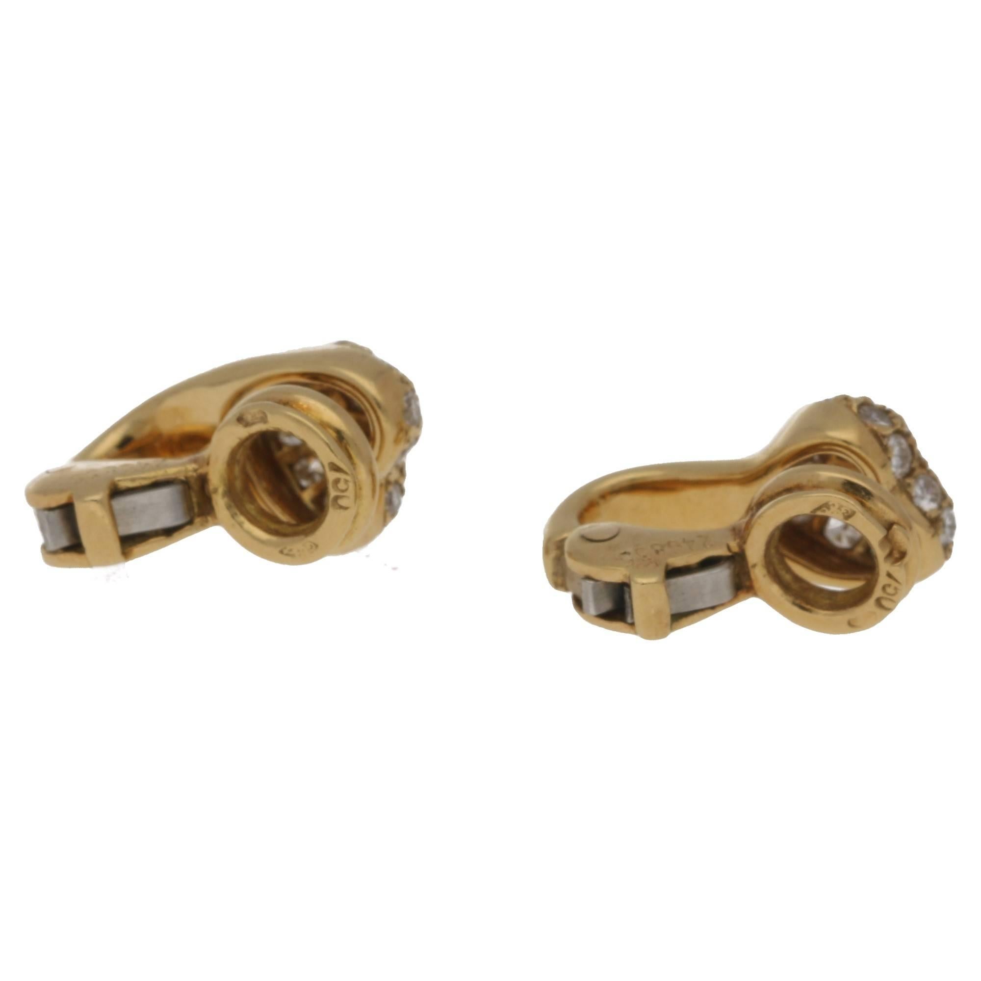 cartier heart earrings