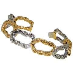 Cartier 18 Karat Gold Link Bracelet, circa 1960