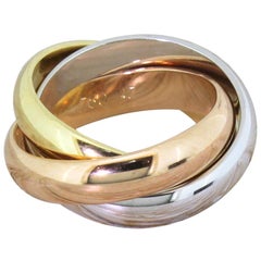 Cartier 18 Karat Gold Trinity Ring