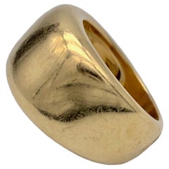 Cartier 18 Karat Gold Wide Band Ring