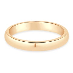 Cartier 18 Karat Rose Gold 1895 Wedding Band 3.5mm