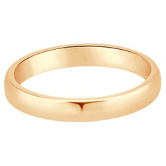 Cartier 18 Karat Rose Gold 1895 Wedding Band 3.5mm