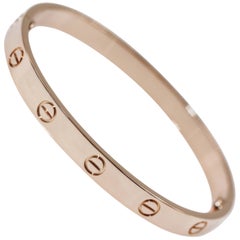 Cartier 18 Karat Rose Gold Love Bracelet