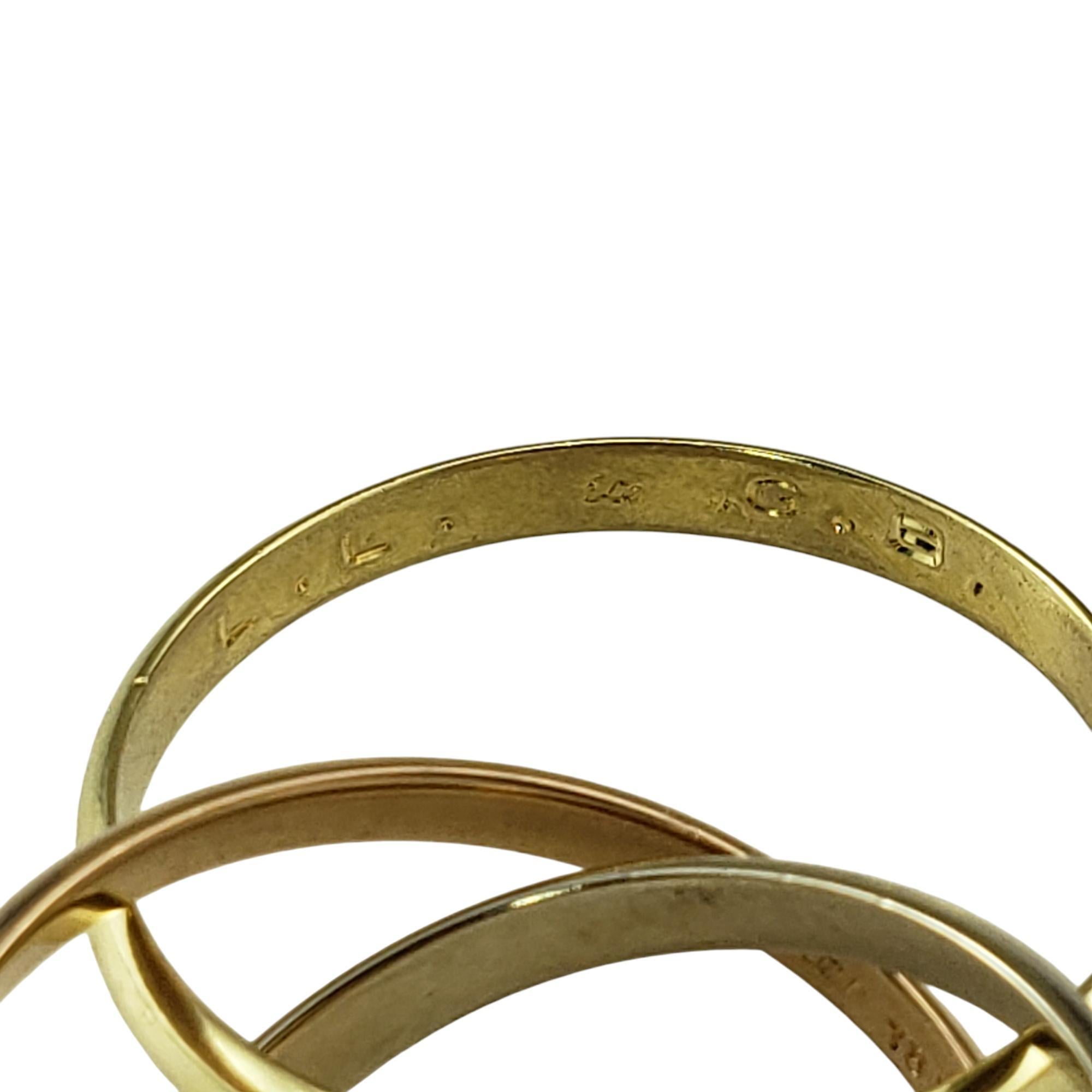 tricolor cartier ring
