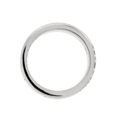 Cartier 18 Karat White Gold 3 Diamond Love Ring