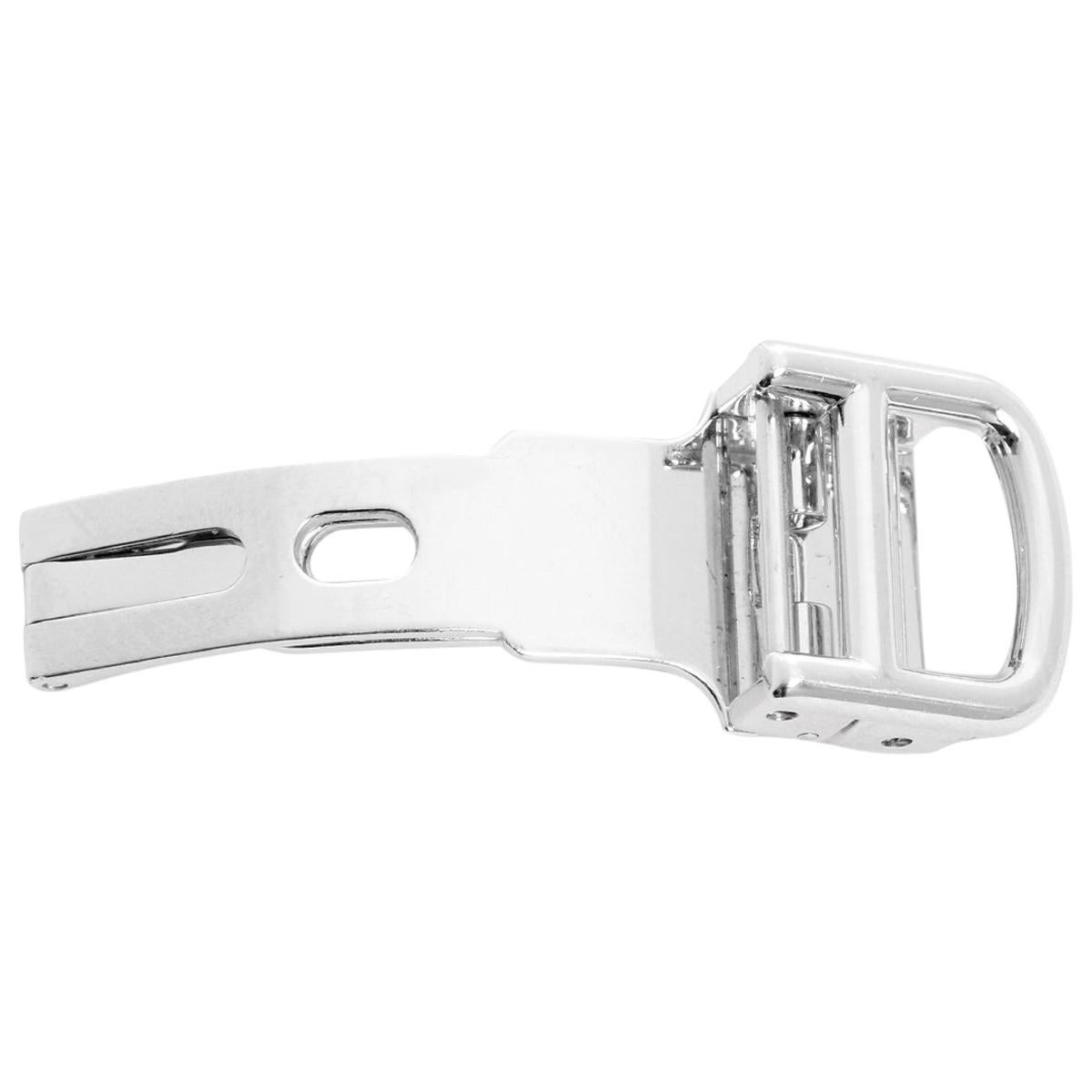 Cartier 18 Karat White Gold Buckle