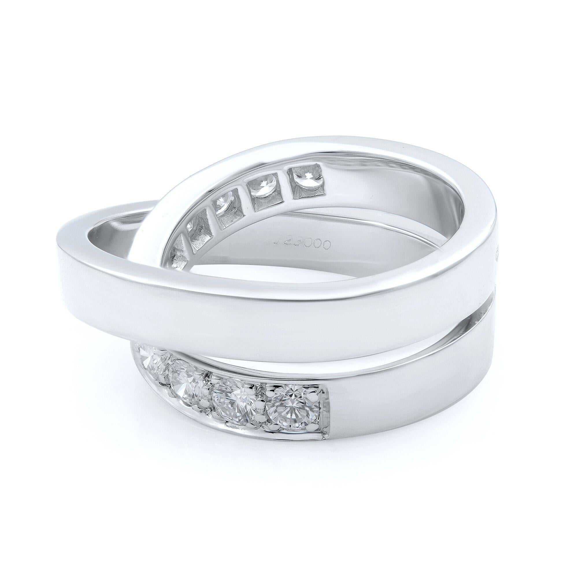 cartier criss cross ring