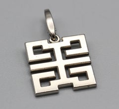 Cartier 18 Karat White Gold "Happiness" Character Charm Pendant