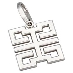 Cartier 18 Karat White Gold "Happiness" Character Charm Pendant