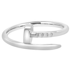 Anello Cartier in oro bianco 18 carati Just Un Clou