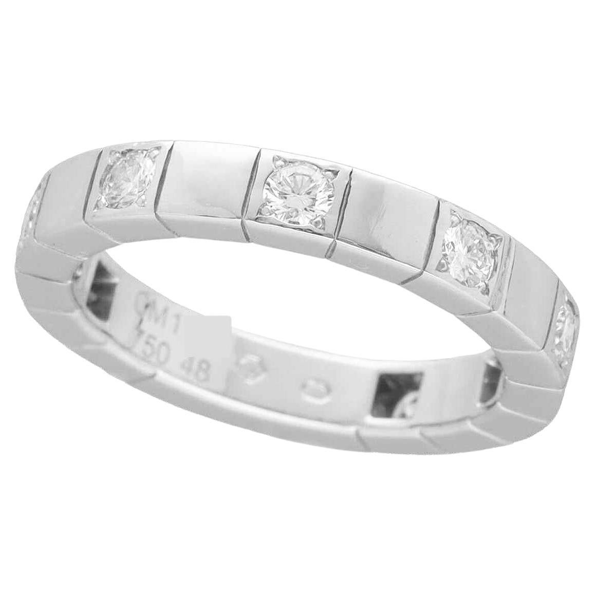 Cartier Diamond 18 Karat White Gold Love Round Ceramic Necklace For