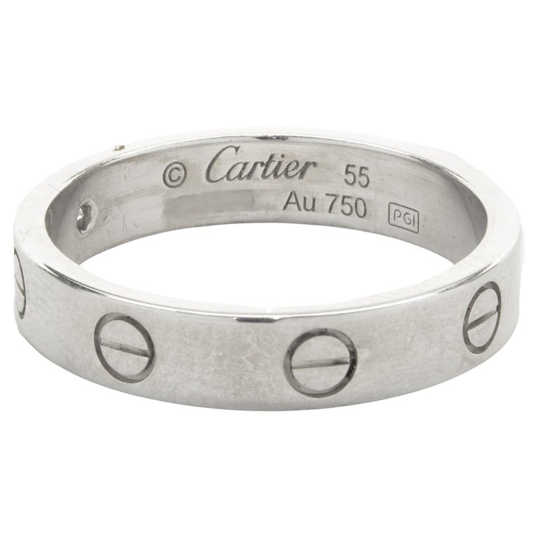 White Gold Cartier Ring