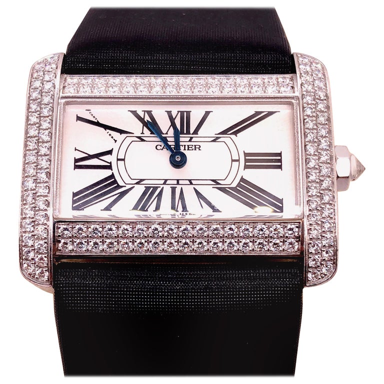 Cartier Gold And Diamond Watch - 325 For Sale on 1stDibs | gold cartier  watch with diamonds, cartier gold diamonds, cartier pen