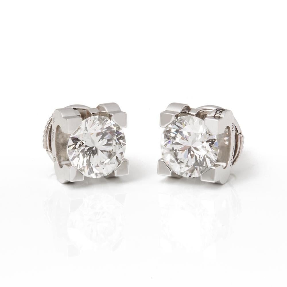 Xupes Code: COM1796
Brand: Cartier
Description: 18k White Gold Diamond C De Cartier Stud Earrings
Accompanied With: Box & Papers
Gender: Ladies
Earring Length: 7mm
Earring Width: 7mm
Earring Back: Lock
Condition: 8
Material: White Gold
Total Weight: