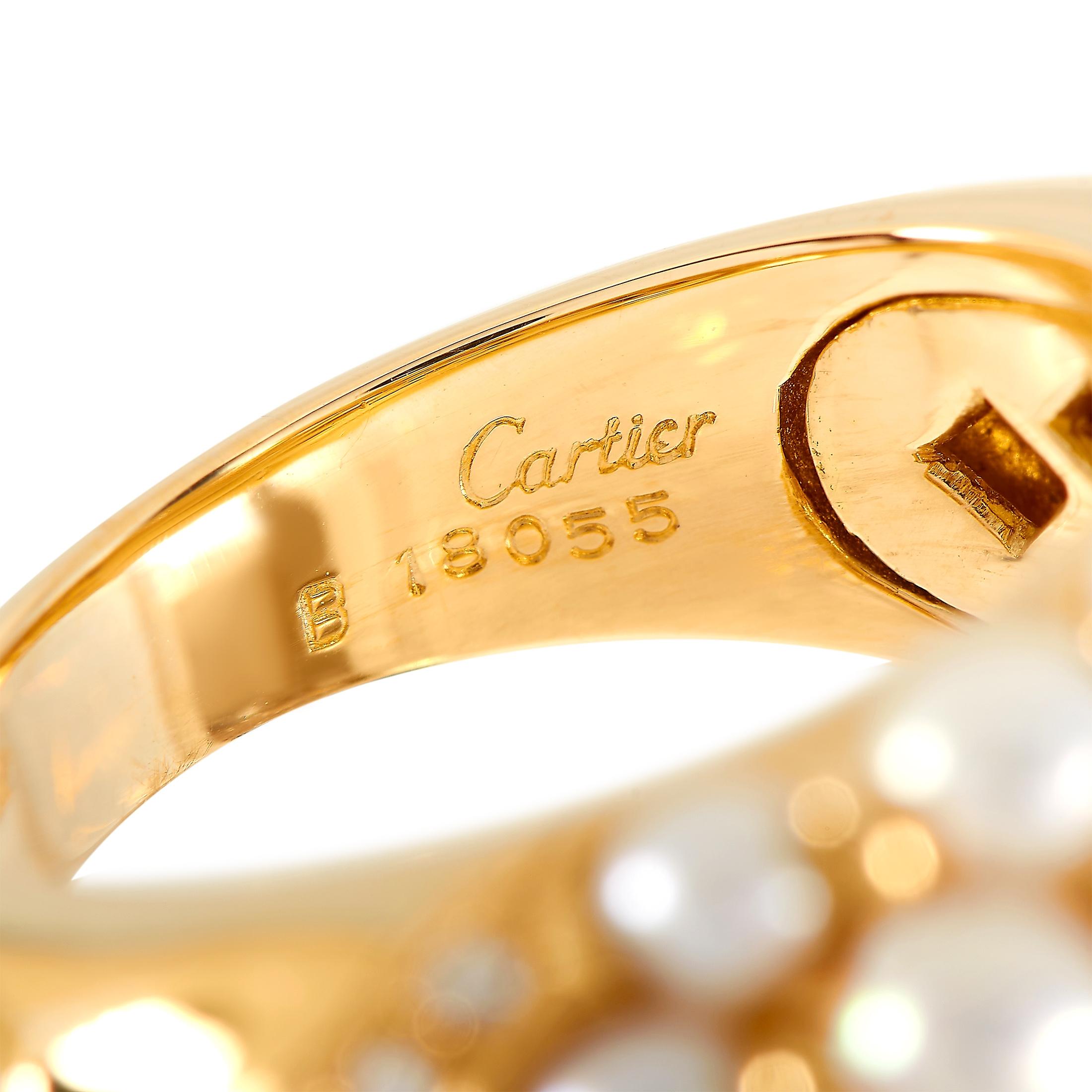 Cartier 18 Karat Yellow Gold 0.35 Carat 