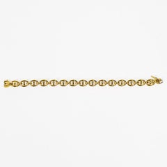 Cartier 18 Karat Yellow Gold Baignoire Marine Bracelet