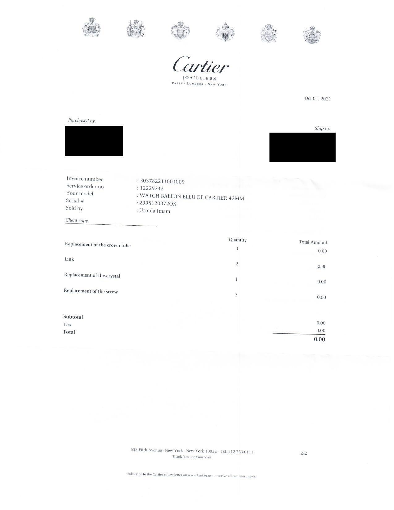 Cartier 42mm Gelbgold Ballon Bleu Uhr im Angebot 5
