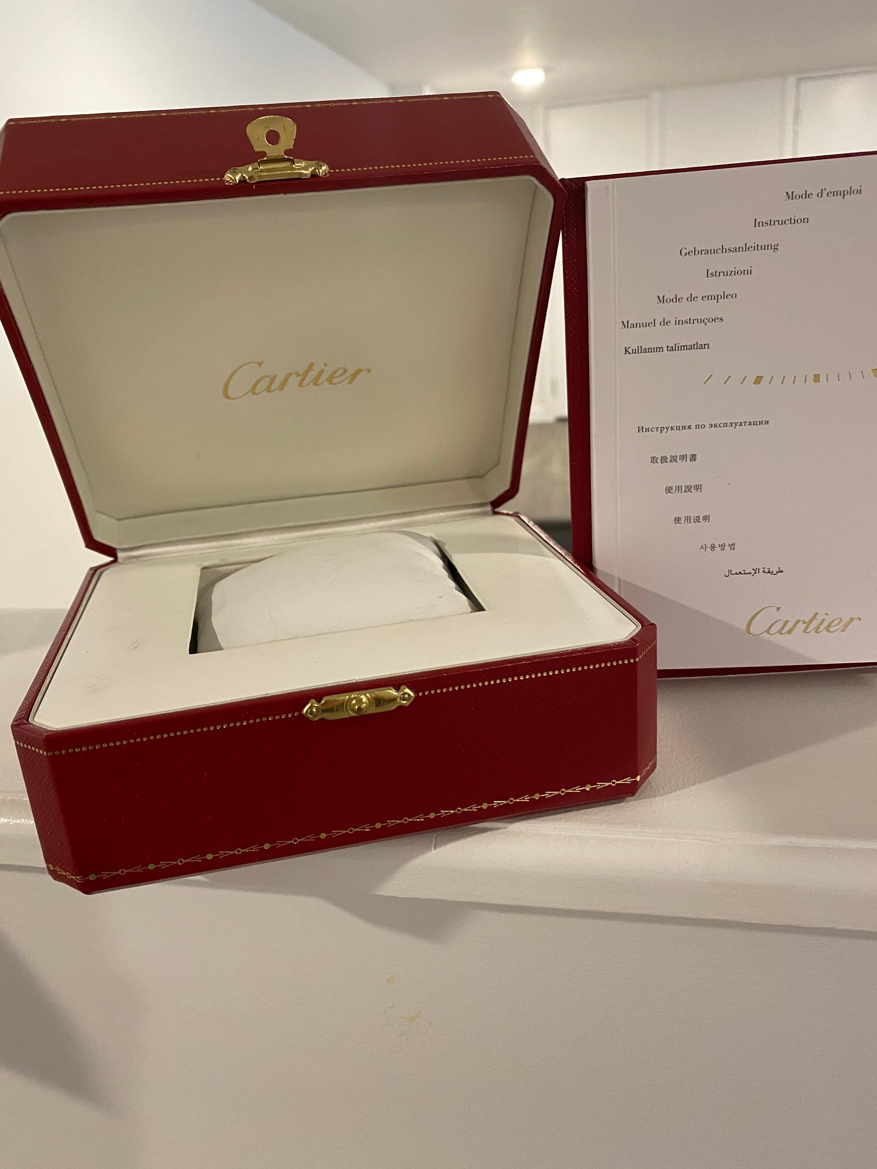 Cartier 18 Karat Yellow Gold Ballon Bleu Watch 3