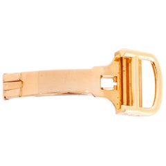 Cartier 18 Karat Yellow Gold Deployant Clasp or Buckle