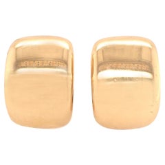 Cartier 18 Karat Yellow Gold Earrings