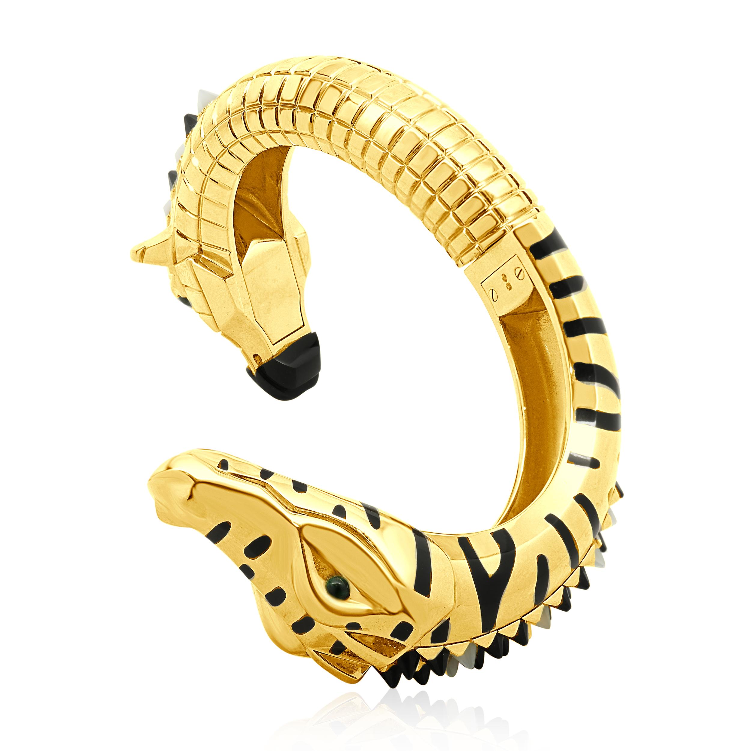 cartier mens bracelet gold