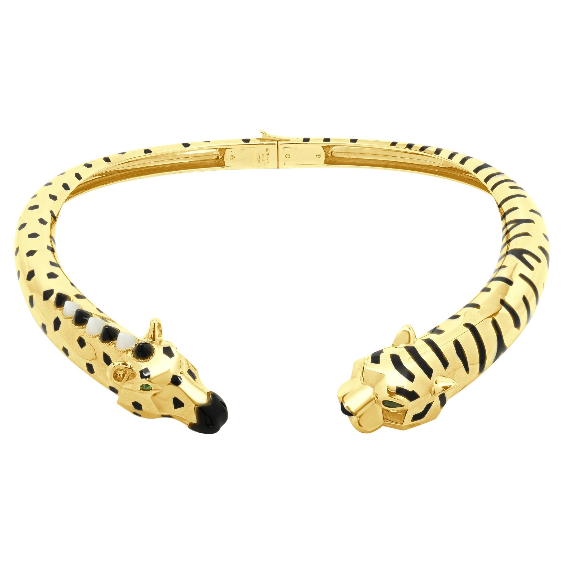 Cartier Indomptables De Cartier Halskette aus 18 Karat Gelbgold