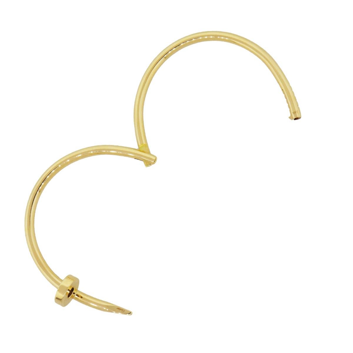 Cartier 18 Kilates Oro Amarillo Juste Un Clou Pulsera de Clavo 3