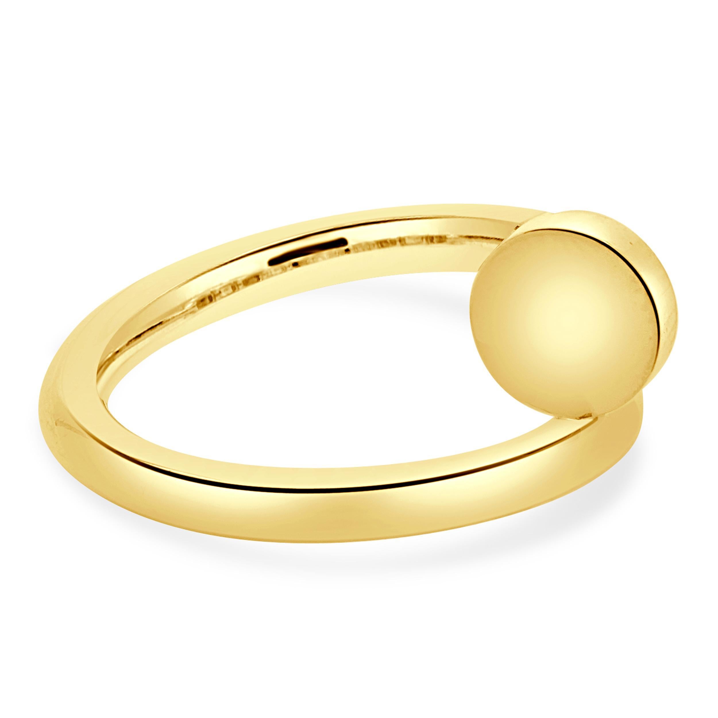 Cartier 18 Karat Yellow Gold Juste Un Clou Ring In Excellent Condition For Sale In Scottsdale, AZ