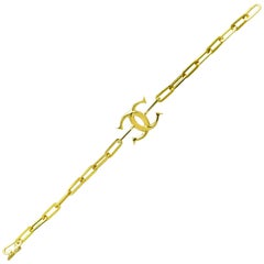 Cartier 18 Karat Yellow Gold Link Bracelet
