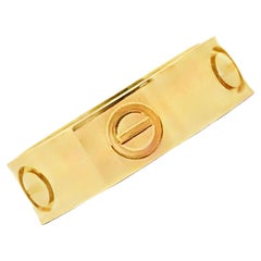 Anello Love Band di Cartier in oro giallo 18 carati misura 54