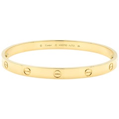 Bracelet Love en or jaune 18 carats de Cartier