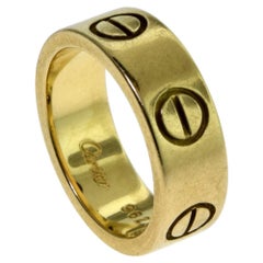 Cartier 18 Karat Yellow Gold Love Ring