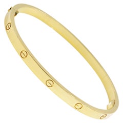 Bracelet SM Love en or jaune 18 carats de Cartier