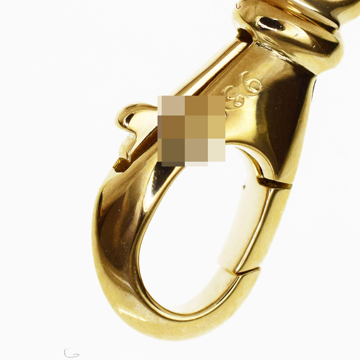 Women's or Men's Cartier 18 Karat Yellow Gold Meplat Chain Bracelet